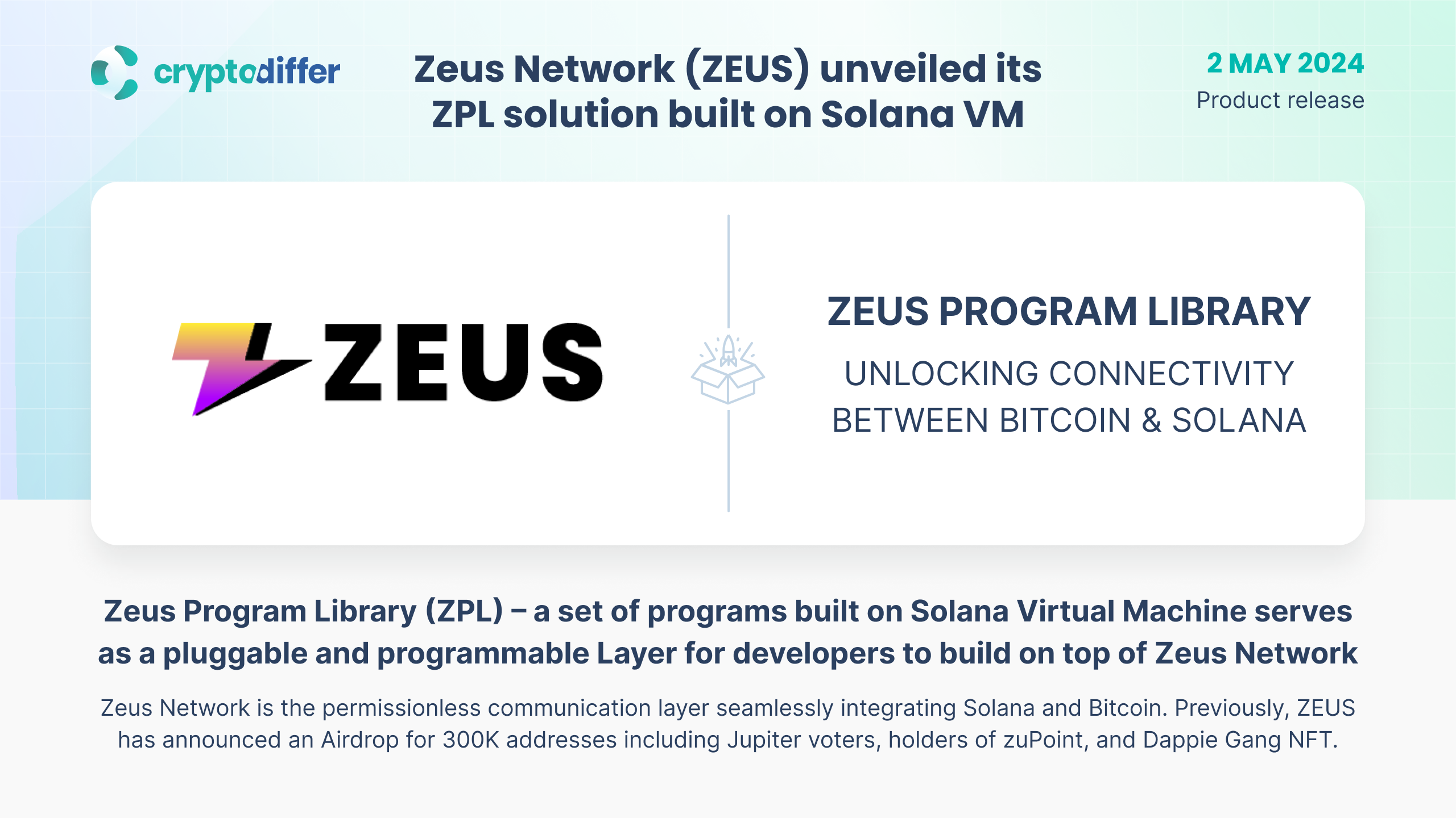 Zeus Network Zeus Unveiled Its Zpl Solution Built On Solana Vm