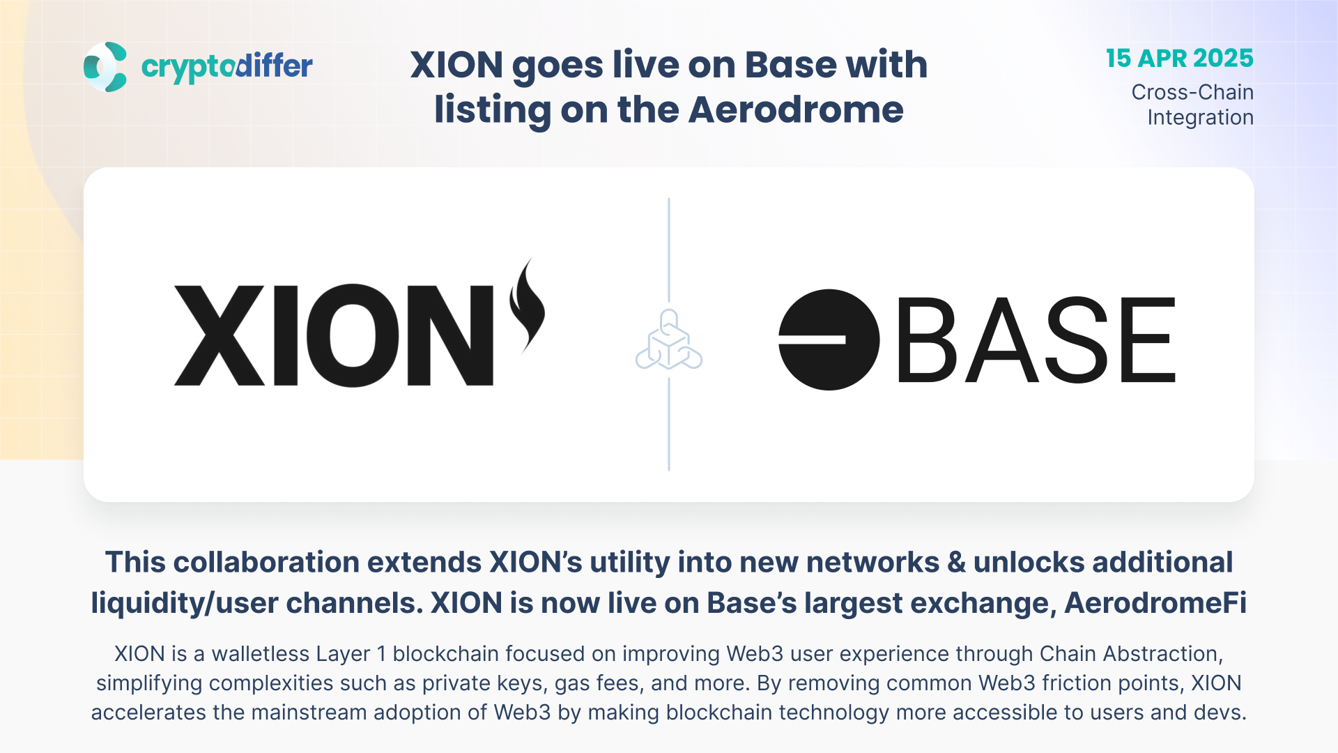Superweb Base has joined the XION Superweb, enabling seamless user and asset ...