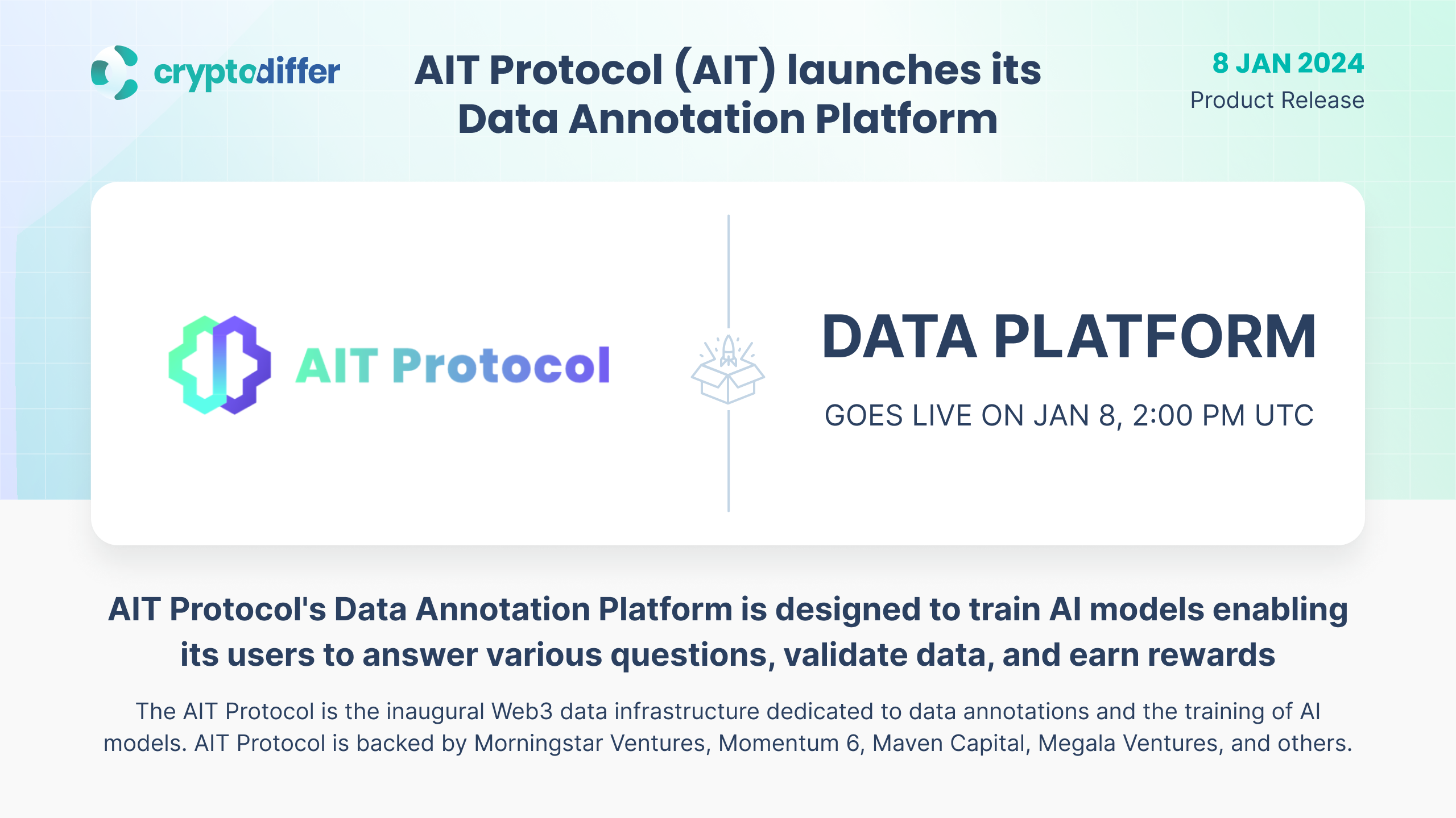 AIT Protocol (AIT) launches its Data Annotation Platform
